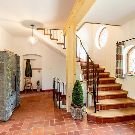 Landhaus Karbach Komplett Oder Einzelne Wohneinheiten Villa Inkl Sauna Bzw Waldhaeuschen Hirten Ngoại thất bức ảnh