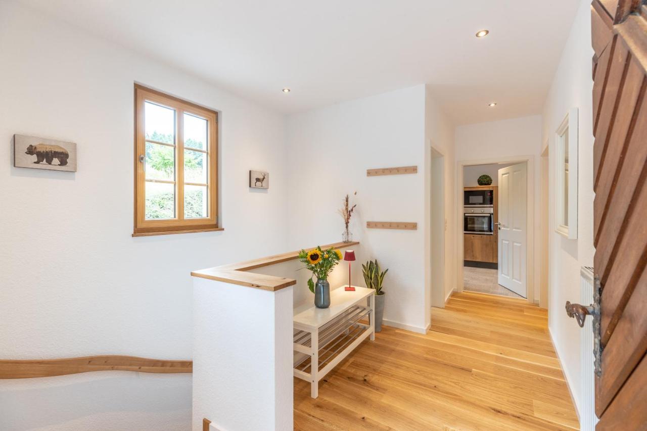Landhaus Karbach Komplett Oder Einzelne Wohneinheiten Villa Inkl Sauna Bzw Waldhaeuschen Hirten Ngoại thất bức ảnh