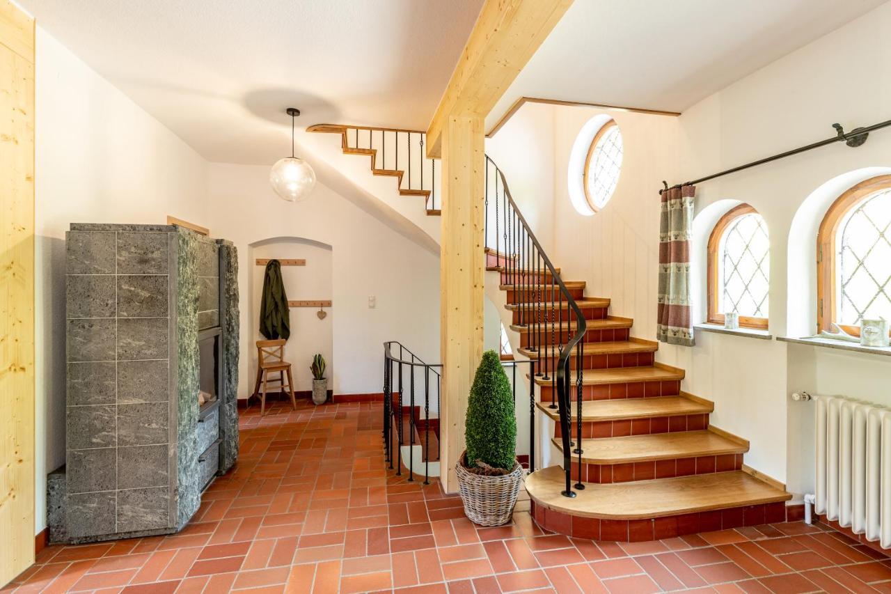 Landhaus Karbach Komplett Oder Einzelne Wohneinheiten Villa Inkl Sauna Bzw Waldhaeuschen Hirten Ngoại thất bức ảnh