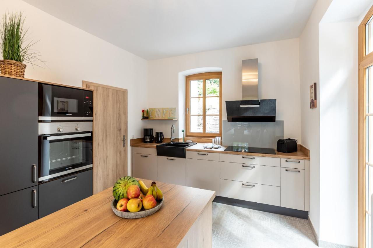 Landhaus Karbach Komplett Oder Einzelne Wohneinheiten Villa Inkl Sauna Bzw Waldhaeuschen Hirten Ngoại thất bức ảnh